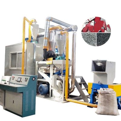 Capacité 200-1000 kg/h Système de recyclage automatique pour le tri en ampoules d'aluminium et de plastique