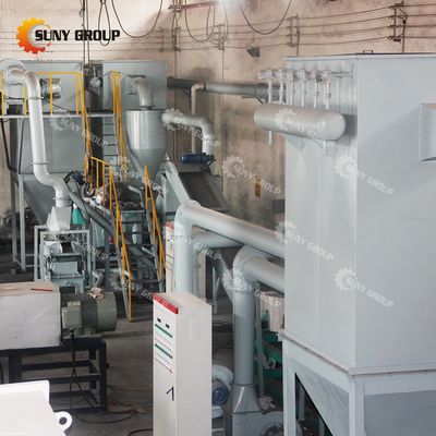 Capacité de 200 à 3000 kg/h Équipement de recyclage des batteries au lithium respectueux de l'environnement