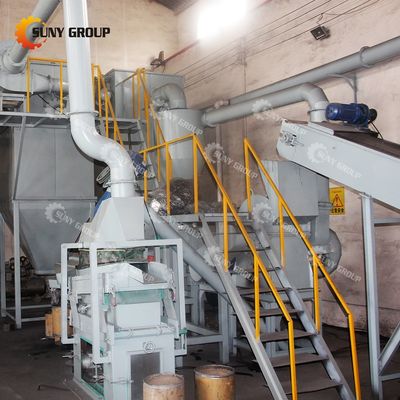 Récupérateur de poussière cyclonique avancé, machine de recyclage de batteries au lithium pour téléphones portables et automobiles