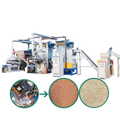 Machine de recyclage des cartes PCB pour la poudre de cuivre et de résine