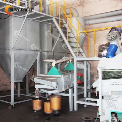 Machine de recyclage des batteries au lithium pour la séparation des batteries au lithium au cobalt au nickel