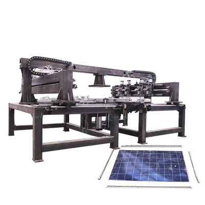 Machine de démontage de panneaux solaires durables avec une longueur de course hydraulique de 150 mm
