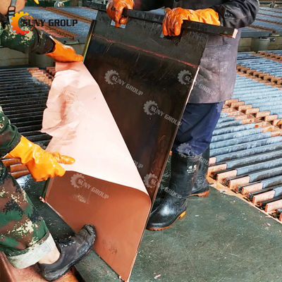 Ligne de production de récupération de cuivre à cathode d'or de 2000 kg avec inspection vidéo