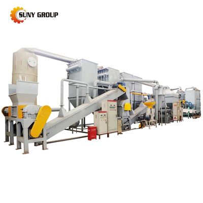 Machine de recyclage de batteries de pointe pour les batteries lithium-ion à coque dure
