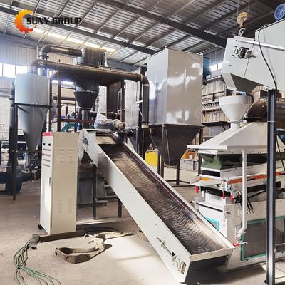 Usine de recyclage de batteries au lithium pour l'énergie électrique avec une capacité de 300 kg à 3000 kg par heure