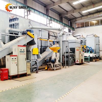 Usine de recyclage de batteries au lithium pour l'énergie électrique avec une capacité de 300 kg à 3000 kg par heure