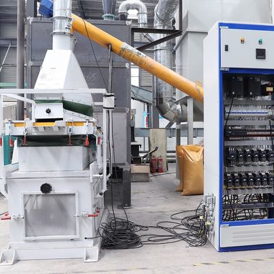 Équipement de recyclage de panneaux solaires de grande capacité de 200 à 1000 kg/h pour panneaux monocellulés entiers