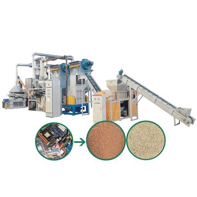 Équipement de pointe Machine électronique de recyclage de PCB pour le recyclage des déchets de PCB