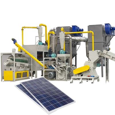 Technologie de recyclage des modules photovoltaïques à base de silicium du groupe Suny