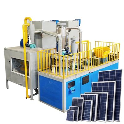 Technologie de recyclage des modules photovoltaïques à base de silicium du groupe Suny