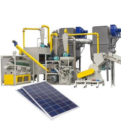 Technologie de recyclage des modules photovoltaïques à base de silicium du groupe Suny