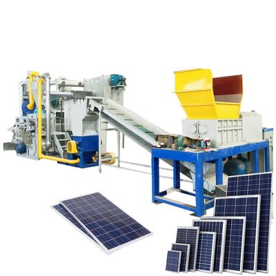 Technologie de recyclage des modules photovoltaïques à base de silicium du groupe Suny