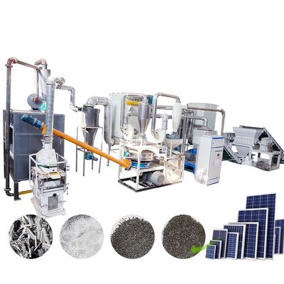 Technologie de recyclage des modules photovoltaïques à base de silicium du groupe Suny