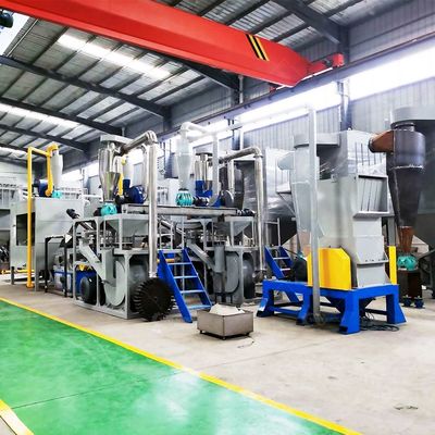Machine de recyclage des déchets de PCB de la carte E usine de récupération des métaux de 1000 kg