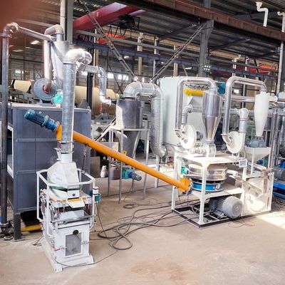 Groupe de technologie avancée Déchiquetage, concassage, tri et recyclage des panneaux solaires