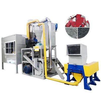 Usine de recyclage de déchets de feuille d'aluminium contrôlée par un PLC