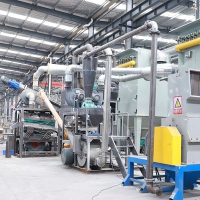Plan de recyclage de la carte mère pour ordinateur portable de 150 kg à 1000 kg de capacité avec composants de base PLC