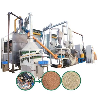 Composants de base de PLC utilisés dans l'usine de recyclage de cuivre des déchets de PCB