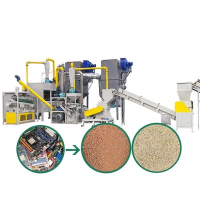 Composants de base de PLC utilisés dans l'usine de recyclage de cuivre des déchets de PCB