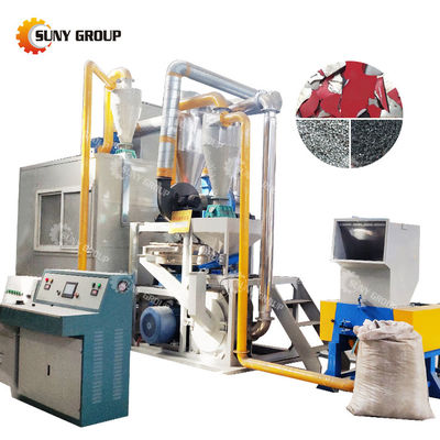 Installation de séparation d'aluminium plastique pour la meilleure machine de découpe et de concassage de carton ACP ACM