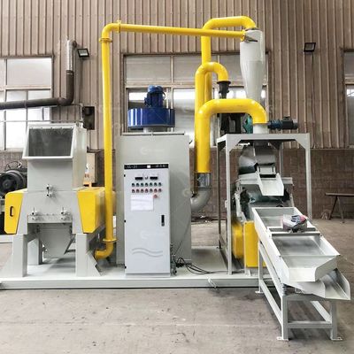 Rate de tri 99% Granulateur de fil de cuivre en ferraille Machine de recyclage de fil de déchets pour chinois
