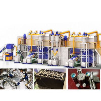Machine de recyclage de batteries au lithium pour ordinateur