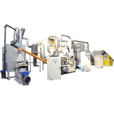 Équipement de recyclage de feuilles de panneaux solaires à énergie verte pour une capacité de 200 à 1000 kg/h