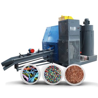 99% indice de tri Mini granulateur de fil de cuivre pour les déchets de fil de concassage machine de recyclage