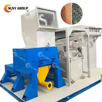 Taux de tri 99% Déchets de ferraille de câble de recyclage de câbles de cuivre Granulateur Machine de séparation