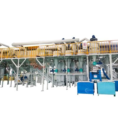Machine mobile de recyclage de batteries au lithium pour composants de base de moteur de petite taille