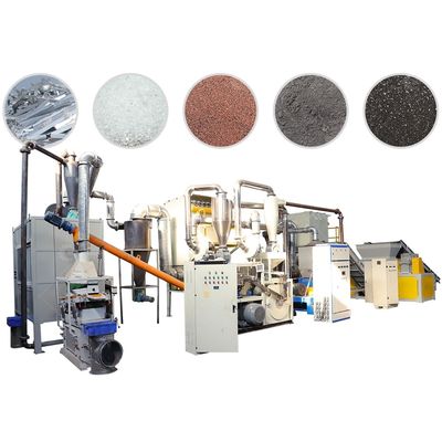 Machine de recyclage de panneaux solaires de 200 à 1000 kg/h de capacité pour la récupération écologique des feuilles photovoltaïques