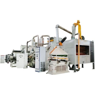 Machine de recyclage de panneaux solaires de 200 à 1000 kg/h de capacité pour la récupération écologique des feuilles photovoltaïques