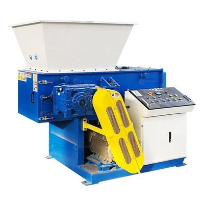 Vidéo d'inspection fournie Machine à déchiqueter les déchets à dent rotative à un seul arbre