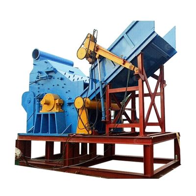 Machine de concassage de métaux légers avec des composants de base abordables et des engrenages