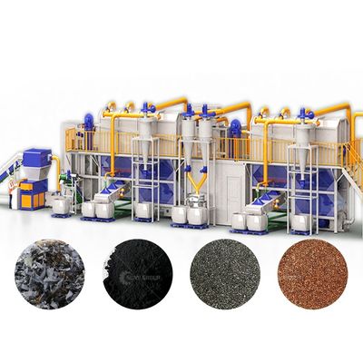 Machine de recyclage de poudre de mélange de graphite au lithium de cobalt pour les batteries d'ordinateurs portables