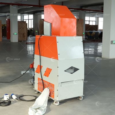 Granulateur automatique de fil de cuivre en déchets pour système de recyclage de fil de câble de petite capacité