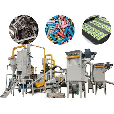 Équipement de recyclage avancé de batteries au lithium pour la séparation des batteries mobiles