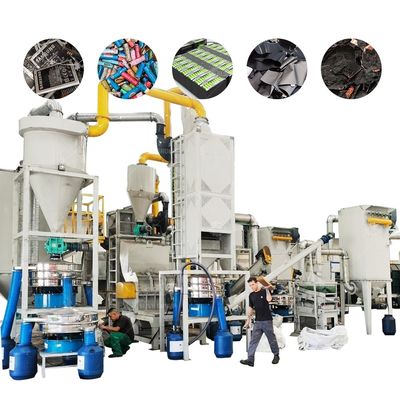 Usine d'hydrometallurgie de recyclage de batteries au lithium-ion avec 220V/380V/tension personnalisée