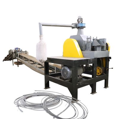 Machine de recyclage de câbles renforcés d'acier à conducteur en aluminium avec ACSR de coupe de fil