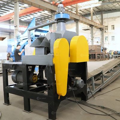 Machine de recyclage de câbles renforcés d'acier à conducteur en aluminium avec ACSR de coupe de fil