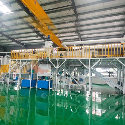 Équipement de recyclage de petites piles de déchets d'acide végétal avec une puissance de 25 kW