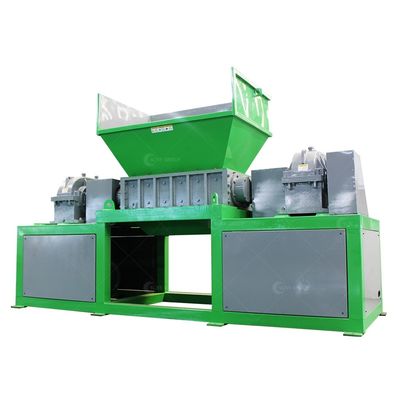 800-5000 kg/h Capacité Déchiqueteuse à deux arbres pour les canettes d'aluminium et la machine de concassage des déchets métalliques