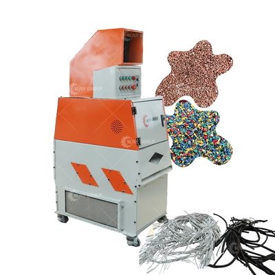 Machine de séparation de fil de fer pour le recyclage des déchets de câbles Capacité de granulateur 30-50 kg/h