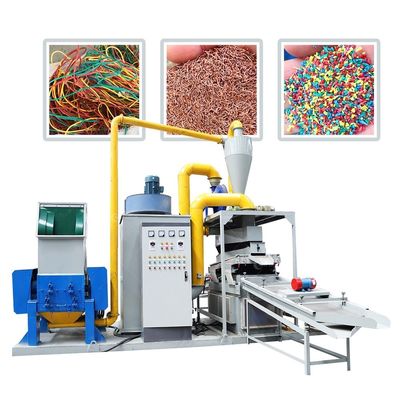 99% taux de tri électrostatique machine de recyclage des déchets de fil de cuivre électrostatique machine de recyclage des déchets de fil de cuivre