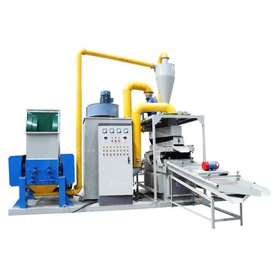 Machine de recyclage de câbles de déchets à 380V 50Hz 3phase avec tension et fréquence personnalisées
