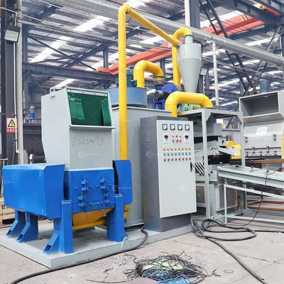 Machine de recyclage de câbles de déchets à 380V 50Hz 3phase avec tension et fréquence personnalisées