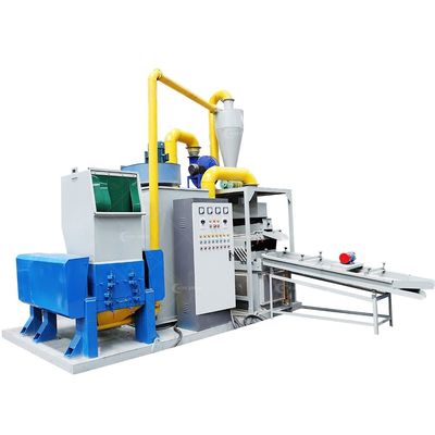 Machine de concassage et de recyclage de câbles en ferraille à petite échelle à haute productivité
