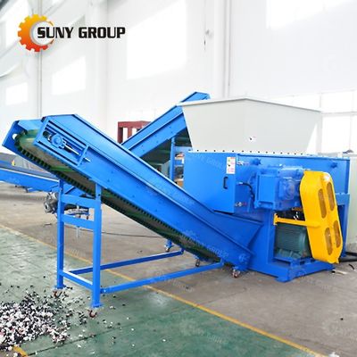 9CrSi/D2/SKD-11 Blades Déchiqueteuse à un seul arbre pour les besoins de déchiquettage industriel