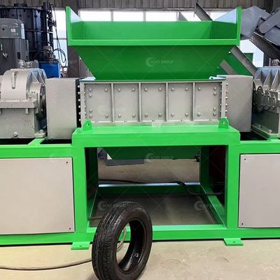 Déchets automobiles multifonctionnels Déchiqueteuse à double arbre Déchiqueteuse machine Poids KG 3000
