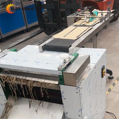 Déchiqueteuse à bande en acier inoxydable pour fabricant de raffia en remplissage automatique de boîtes cadeaux